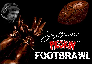 Jerry Glanville's Pigskin Footbrawl (USA) screen shot title